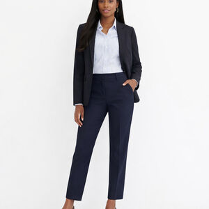 Women's Ann Taylor Factory Navy Trousers 8P